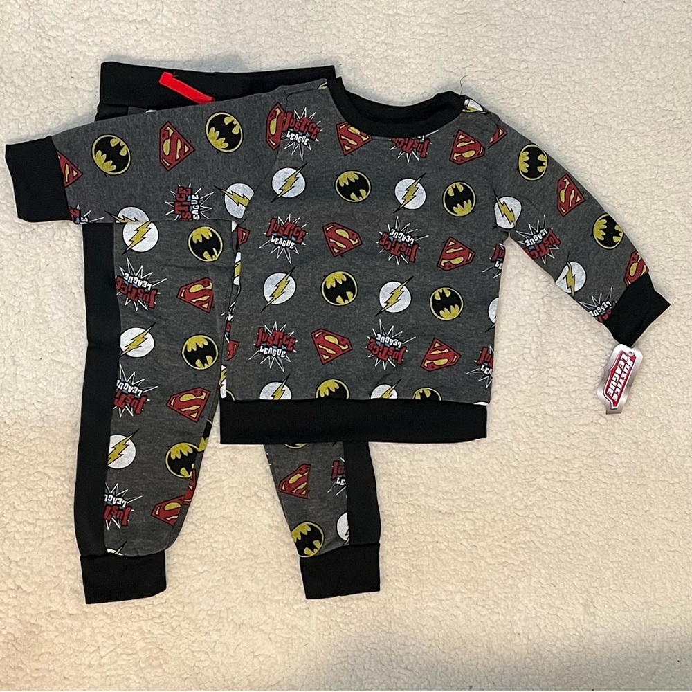 NEW Justice League Toddler 2 piece set